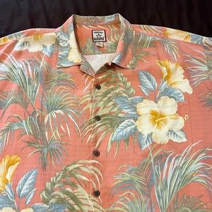 Tommy Bahama 100% silk shirt size XXL